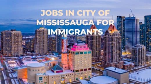 Jobs in City of Mississauga for Immigrants