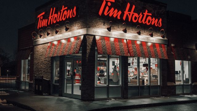 Location of the Job in Tim Hortons for Employees